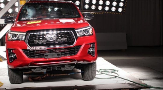 Crash tests: La Hilux en el top del ranking entre los autos más seguros de 2019