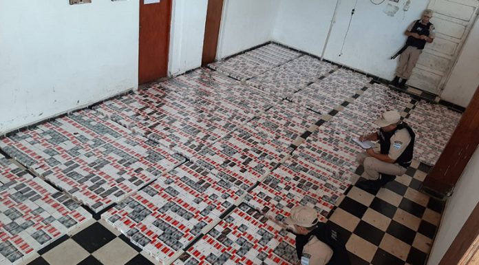 Prefectura incautó cigarrillos de contrabando en Corrientes