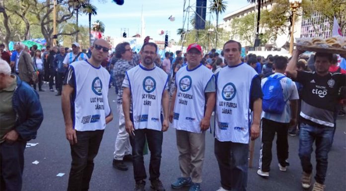 Luz y Fuerza: Se realizará hoy un acto nacional en Zárate por la libertad y la democracia sindical