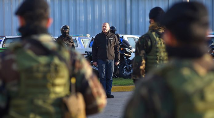 En La Matanza: Sergio Berni encabezó oficial el acto por el Día de la Independencia