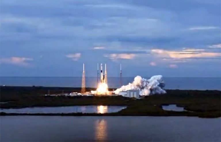 DESDE EEUU: El Saocom 1B despegó con éxito desde la base de Cabo Cañaveral
