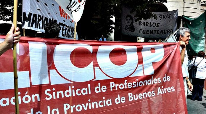 RECLAMO DEL CICOP: Los trabajadores de la Salud denuncian la situación preocupante ante la pandemia y sus reclamos