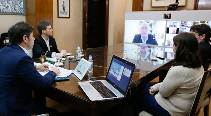 Día de la Industria: Kicillof lo conmemoró con las cámaras empresarias bonaerenses entre ellos el zarateño Silvio Zúrzolo