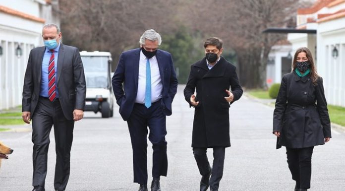 Anuncios en seguridad: fuerzas federales, nuevos policías y más equipamiento anunciaron Fernández y Kiciloff