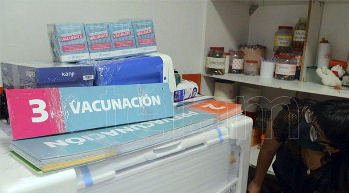 Equipan las escuelas para la vacunación masiva en territorio bonaerense