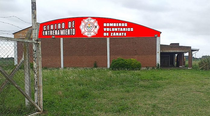 BOMBEROS VOLUNTARIOS: Por segunda vez violentan y roban en el predio que preparan para entrenamiento de bomberos en Zárate