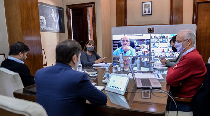 SITUACIÓN EPIDEMIOLÓGICA: Kicillof se reunió con intendentes de toda la Provincia