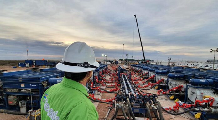 Vaca Muerta: Tenaris en tiempo récord inició sus operaciones de fractura hidráulica en tres pozos