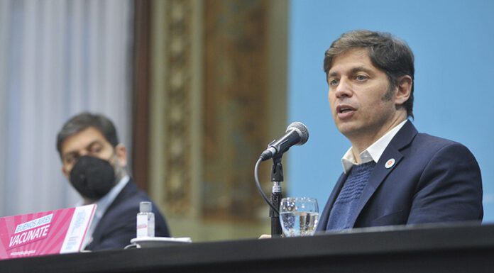 Kicillof: “Más de la mitad de los municipios de la Provincia ya están protegidos”