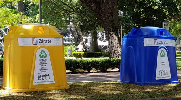 Zárate Verde: Son cada vez más aceptados y utilizados los “puntos verdes” en la ciudad para reciclar