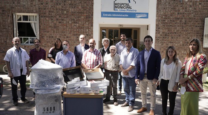 Nucleoeléctrica Argentina: Donaron un ecógrafo doppler color al Hospital municipal Dr. Lino Piñeiro de Baradero