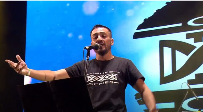 Grupo Genes: Tuvo el conjunto zarateño sus primeros 20 minutos de brillante actuación en el escenario donde cantaron y cantan los más grandes del cancionero popular argentino