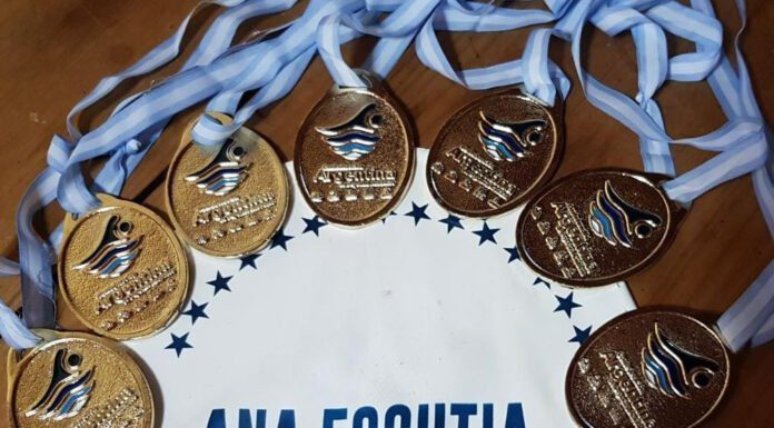 NATACION ESCUTIA: Nuestra múltiple campeona zarateña, se trajo 7 pruebas ganadas y dos con récord argentino