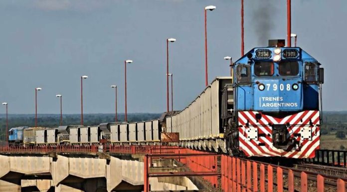 Transporte de cargas: Con Zárate como cabecera el tren de la Mesopotamia logró su mejor registro en una década