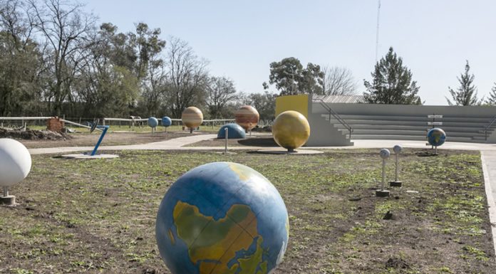 CON UN SISTEMA SOLAR A ESCALA: Avanza el primer parque astronómico de la provincia de Buenos Aires
