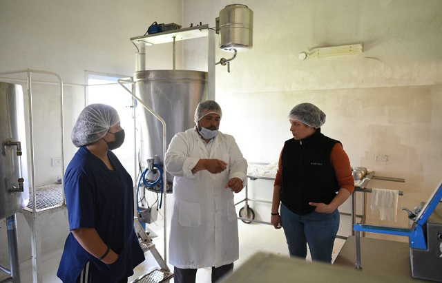 Egrotécnica Ruca Hueney: SENASA fue en apoyo al desarrollo de proyectos de la agricultura familiar en Luján