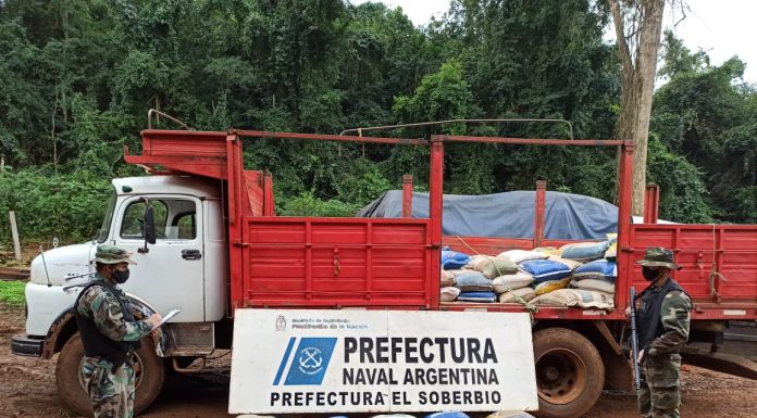 Prefectura Naval: incautan más de 50 toneladas de soja que iban a ser exportadas ilegalmente