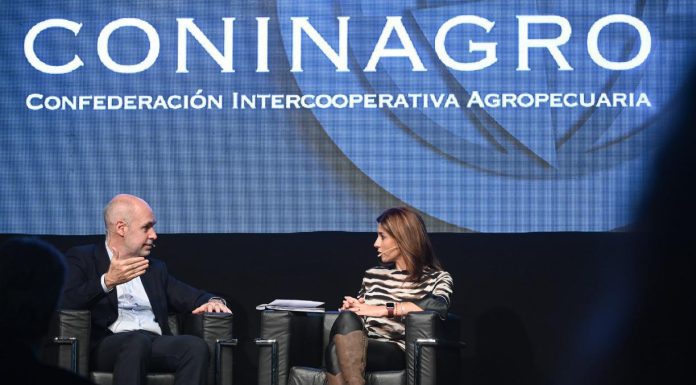 Rodríguez Larreta: En el congreso de Coninagro resaltó el valor del campo, el sector privado y las economías regionales