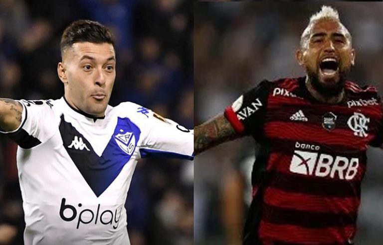 Vélez sufrió una dura goleada ante Flamengo que prácticamente sentencia la serie