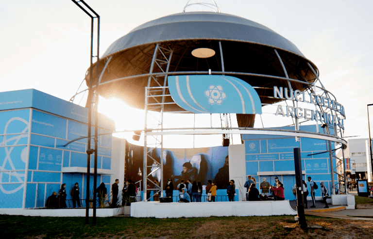 Atucha en Tecnópolis: Anunciaron que ya pasaron más de 50 mil visitantes por el stand de NASA en Tecnópolis
