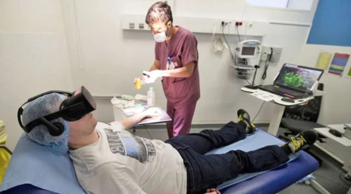 La realidad virtual podría combatir y reducir el dolor en las cirugías