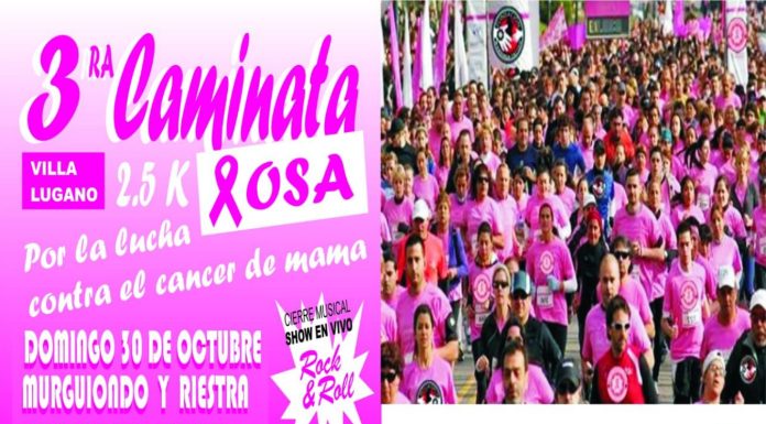 CABA: Como cierre del “Mes Rosa” se organiza para este domingo una Caminata por la toma de concientización contra el cáncer de mama
