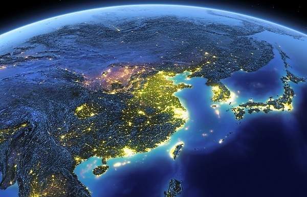 ESPECIAL: Astronauta italiana muestra desde el espacio la belleza de una antigua composición china