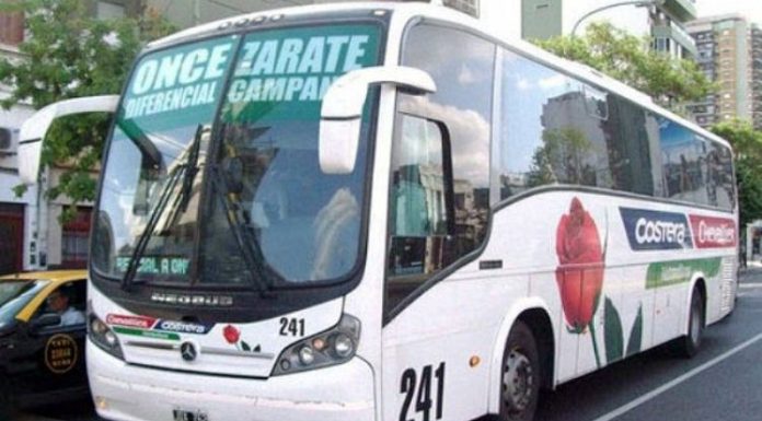 Sin Chevallier: Primer día de paro de colectivos que será por 48 horas en el interior del país