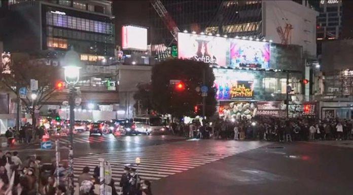 Una particular locura invadió las calles de Tokio tras la victoria ante Alemania
