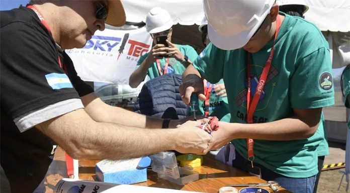 Del aula al espacio: estudiantes participaron del lanzamiento de sus satélites CANSAT