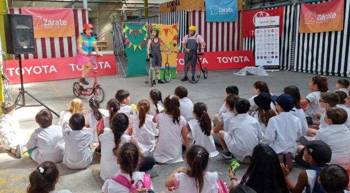 Mercado Witcel: concluyó la semana con más de 1200 alumnos que se entrenaron con el programa “Toyota y Vos Kids”