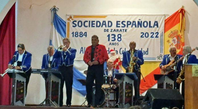 Post Pandemia: Volvió con éxito el almuerzo celebración Hispano Argentino en Zárate