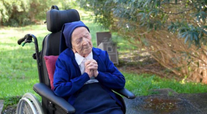 Murió en Francia Sor André, la persona más longeva del mundo