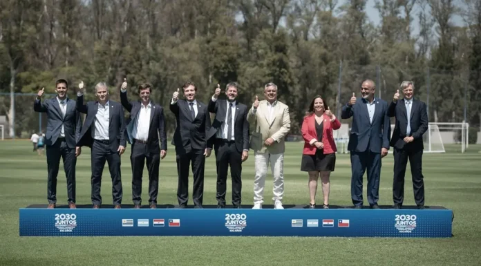 Argentina, Uruguay, Paraguay y Chile, juntos por “el sueño” de ser sede del Mundial 2030