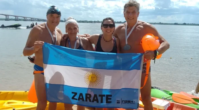 CORRIÓ ESCUTIA: Ana María participó en posta de la 2ª Travesía por los Héroes de Malvinas en Corrientes