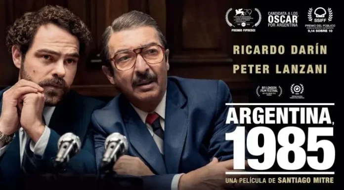 Argentina, 1985: Dijo el zarateño Horacio Gallinat “Estoy convencido que la película ganará el Oscar”