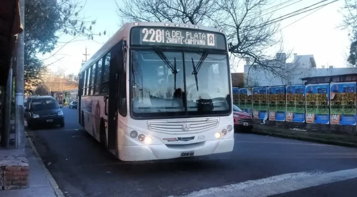 Metropol confirma que se restablecen los servicios de transporte a Capital, anoche ya llegaban y salían micros desde Zárate