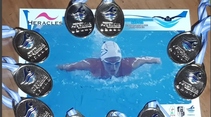 Campeonato Argentino: Ana María Escutia logra diez medallas y dos récords nacionales en Paraná Entre Ríos
