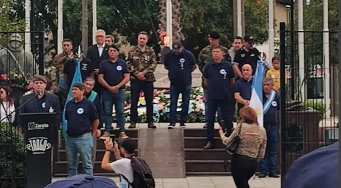 2 de abril: Zárate conmemoró el 41º aniversario de la Guerra de Malvinas con gran emoción