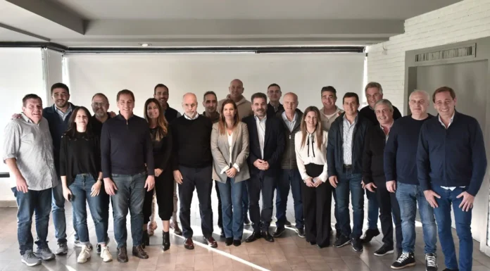 Encuentro bonaerense: Larreta se encontró con los miembros de la mesa política del PRO de la Provincia de Buenos Aires