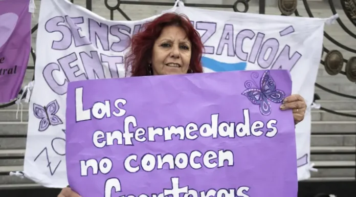 ANTE EL CONGRESO: Estuvo Zárate con pacientes de fibromialgia, por la ley sobre sensibilización central