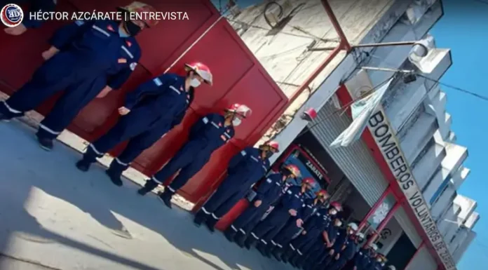 Héctor Azcarate: Dolor por el fallecimiento del presidente de la Asociación de Bomberos Voluntarios de Zárate