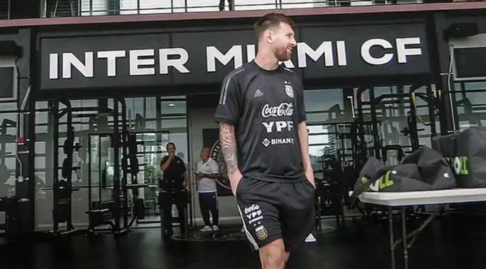 Messi se entrena por primera vez con el plantel de Inter Miami