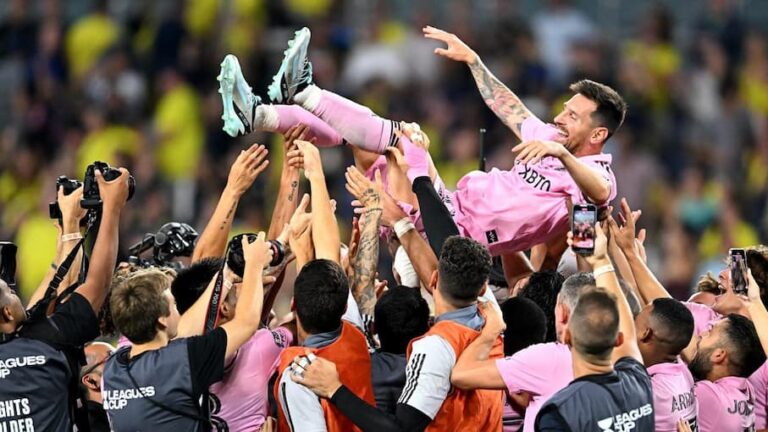 Messi aún aún no debutó en la MLS pero ya es campeón y lleva 10 goles en 8 partidos