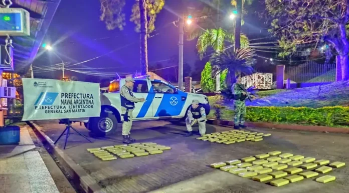 Prefectura Misiones: Impresionante actividad contra todo tipo de delitos realiza la PNA en la frontera de provincias del litoral argentino