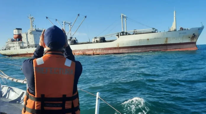 PNA: Inició actuaciones sumariales a buque de carga panameño por haber operado en las Islas Malvinas sin autorización del Estado argentino