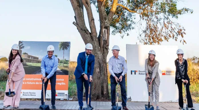 El Grupo Techint comenzó la construcción de una nueva Escuela Técnica Roberto Rocca en Brasil