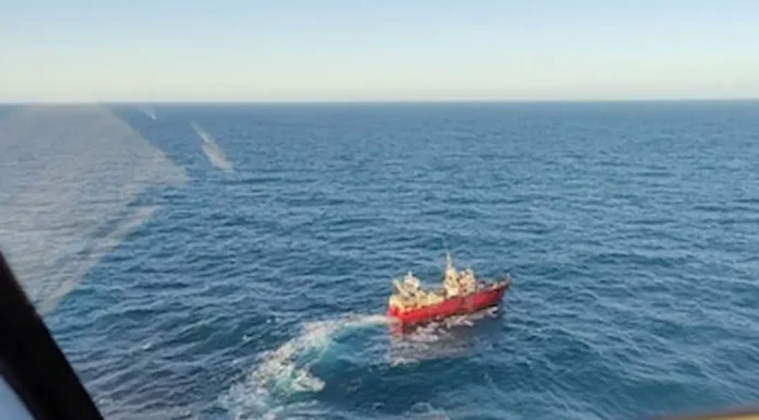 Megaoperativo: Por emergencia en el mar, Prefectura tuvo que aeroevacuar de urgencia un tripulante