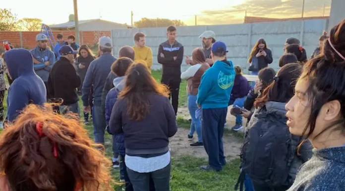 Matzkin en el Barrio Cementerio: prometió la puesta en valor del lugar y un Municipio involucrado con la seguridad
