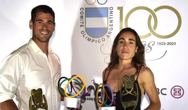 Belén Casetta y Agustín Vernice, los mejores deportistas del año